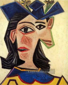  frau - Büste der Frau au chapeau Dora Maar 1939 Kubismus Pablo Picasso